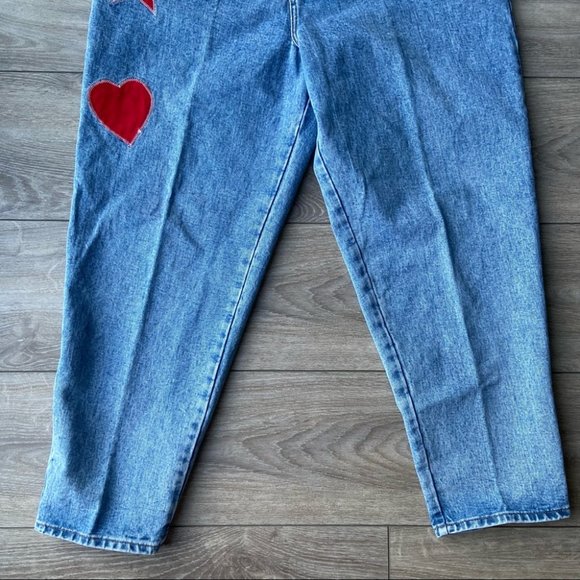Vintage Patchwork Mom Jeans | Hollywood, The Jean People - Picture 3 of 16